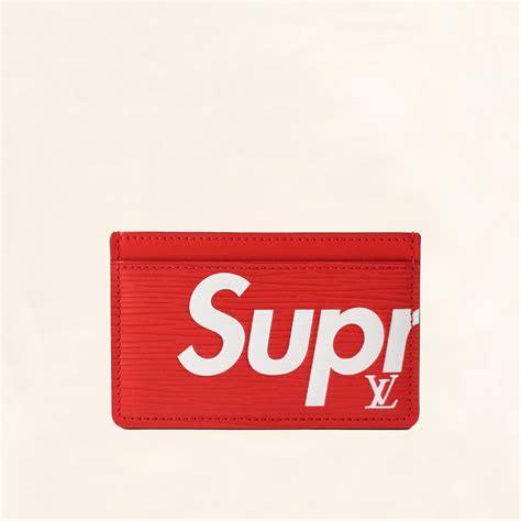 supreme x lv cardholder price|louis vuitton supreme.